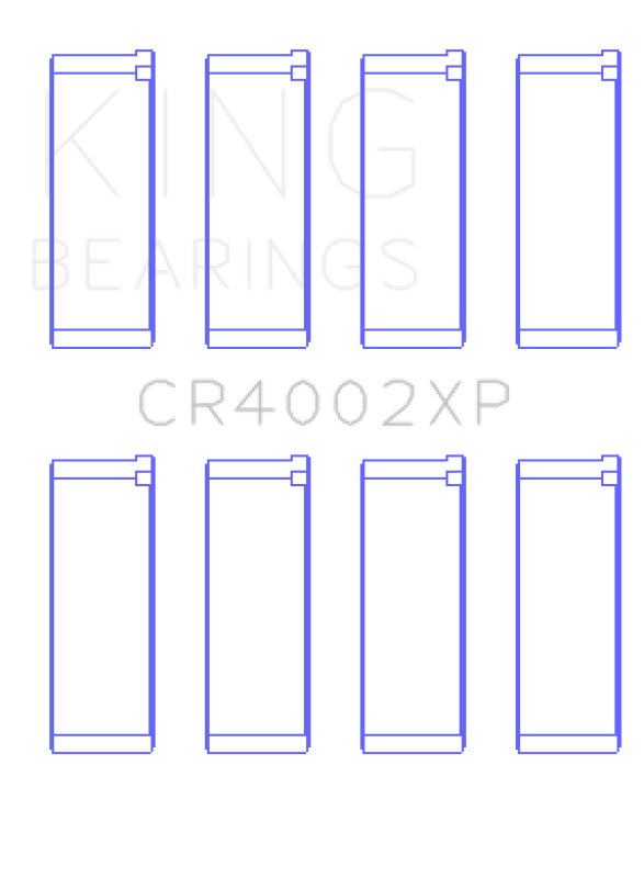 King Engine Bearings King Ford/Kia/Mazda DOHC 16 Valve/SOHC 16 Valve/SOHC 8 Valve Performance Rod Bearing Set - Size STD
