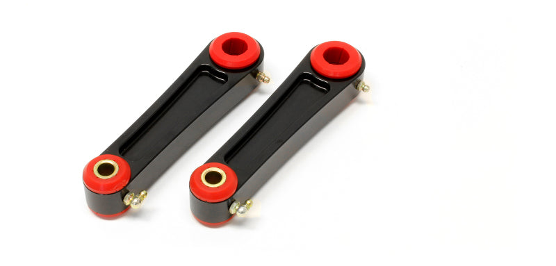 BMR Suspension BMR 05-10 S197 Mustang Rear Billet Aluminum Sway Bar End Links - Black Anodized