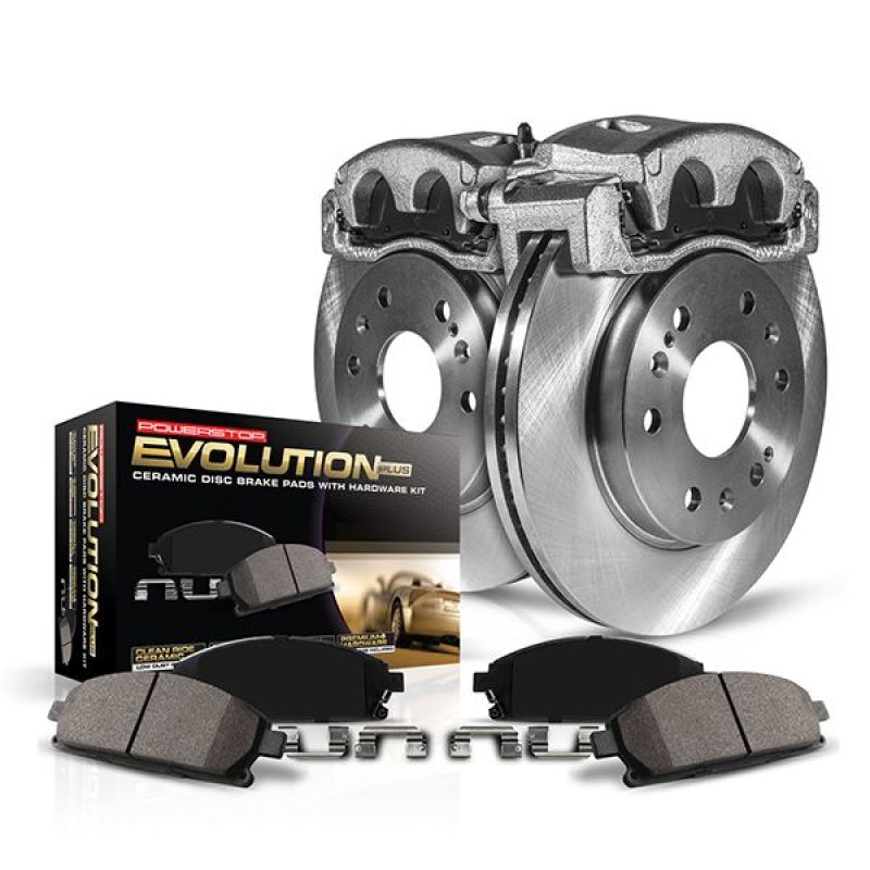 PowerStop Power Stop 15-21 Dodge Charger Rear Autospecialty Kit w/Cals
