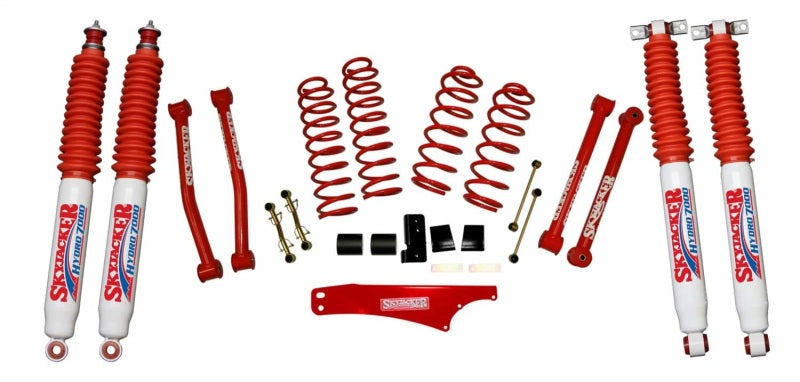 Skyjacker 2.5-3.5In KT 07 JK RED HYDROS
