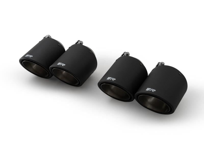 Remus 0446 70CSRX Audi BMW Carbon Tail Pipe Set (C8 RS6 Avant, C8 RS7 Sportback & F90 M5)