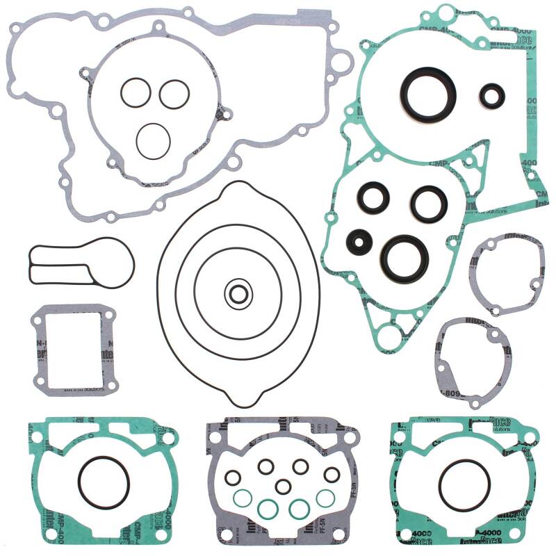 Vertex Pistons Vertex Gaskets 2004 KTM EXC 300 Complete Gasket Kit w/ Oil Seals