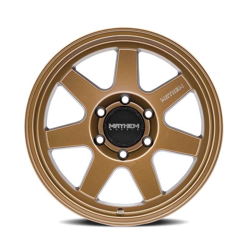 Mayhem 8307 Convoy 17x9 / 5x127 BP/ -6mm Offset / 78.1mm Hub Matte Black Wheel