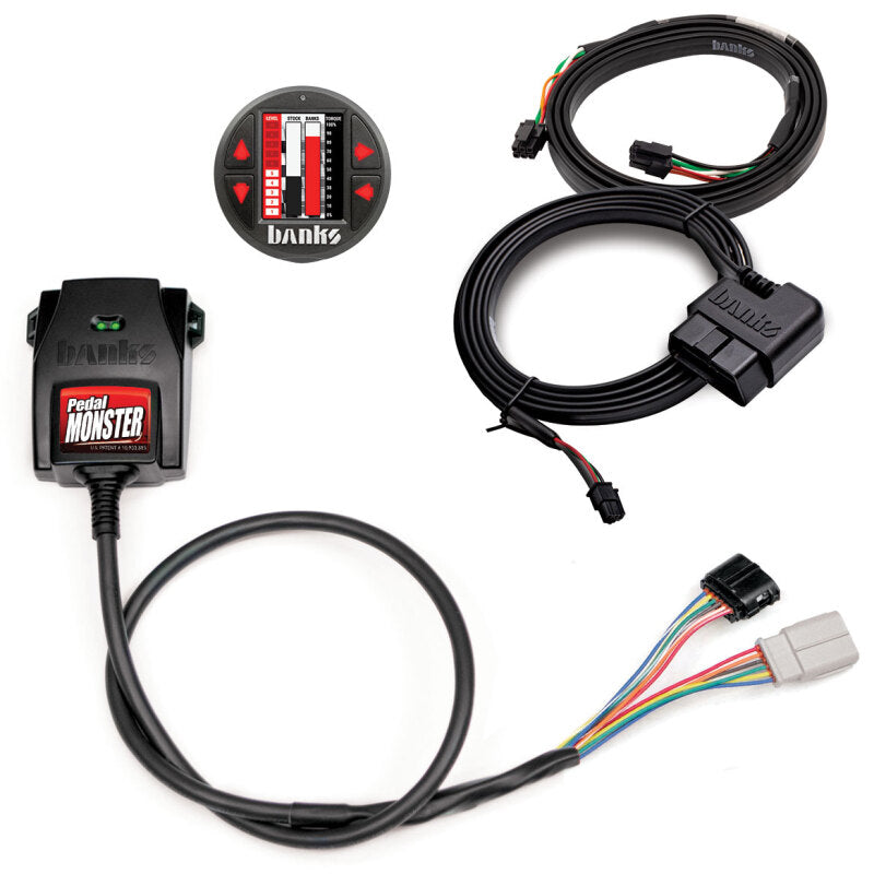 Banks Power Pedal Monster Kit Sumitomo TS 025 Sealed Series (Gray) 6-Way PM-07 With iDash Pro
