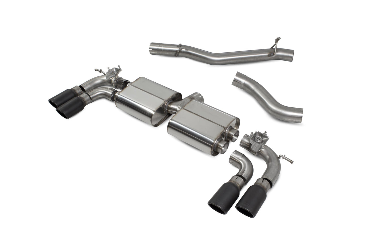 Scorpion SVWS054C VW Golf R MK7.5 Non-Res Cat/Gpf Back System With Electronic Valves | ML Performance UK UK