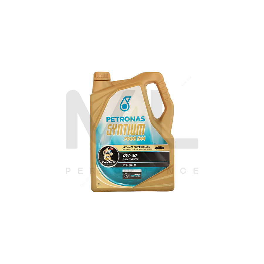 PETRONAS Syntium 7000 DM 0W-30 Fully Synthetic Car Engine Oil 5l