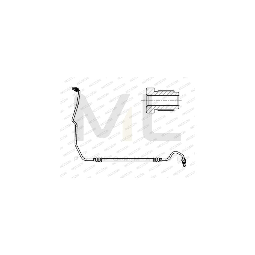 Ferodo FHY3354 Brake Hose 195Mm