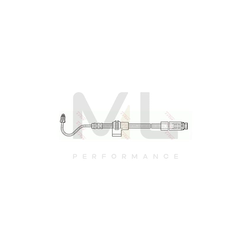 TRW PHD562 Brake Hose for FORD Fiesta Mk5 Hatchback (JH1, JD1, JH3, JD3) 465mm, M10x1