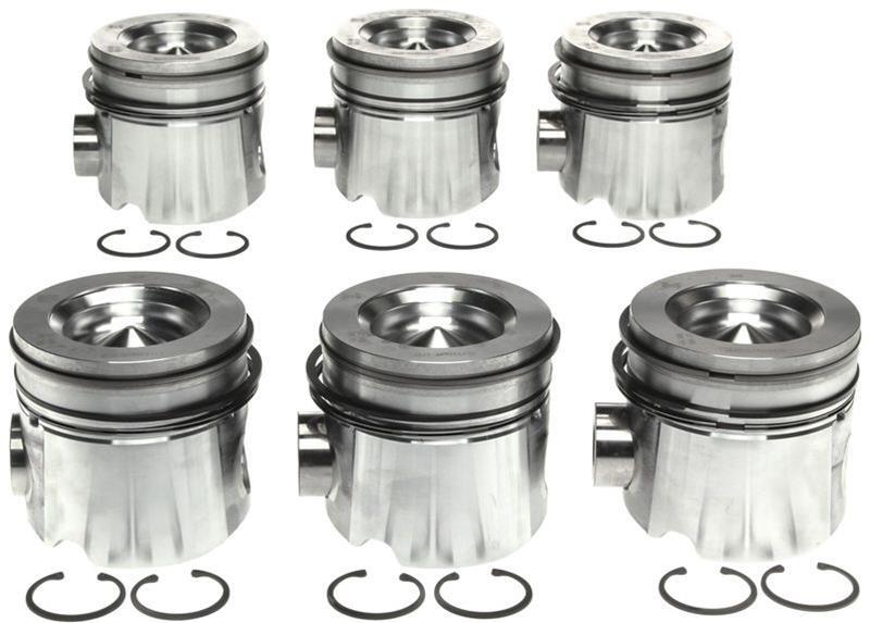 Mahle OE Cummins B 5.9L L6 .020 w/ PC Eng Set Piston Set (Set of 6)