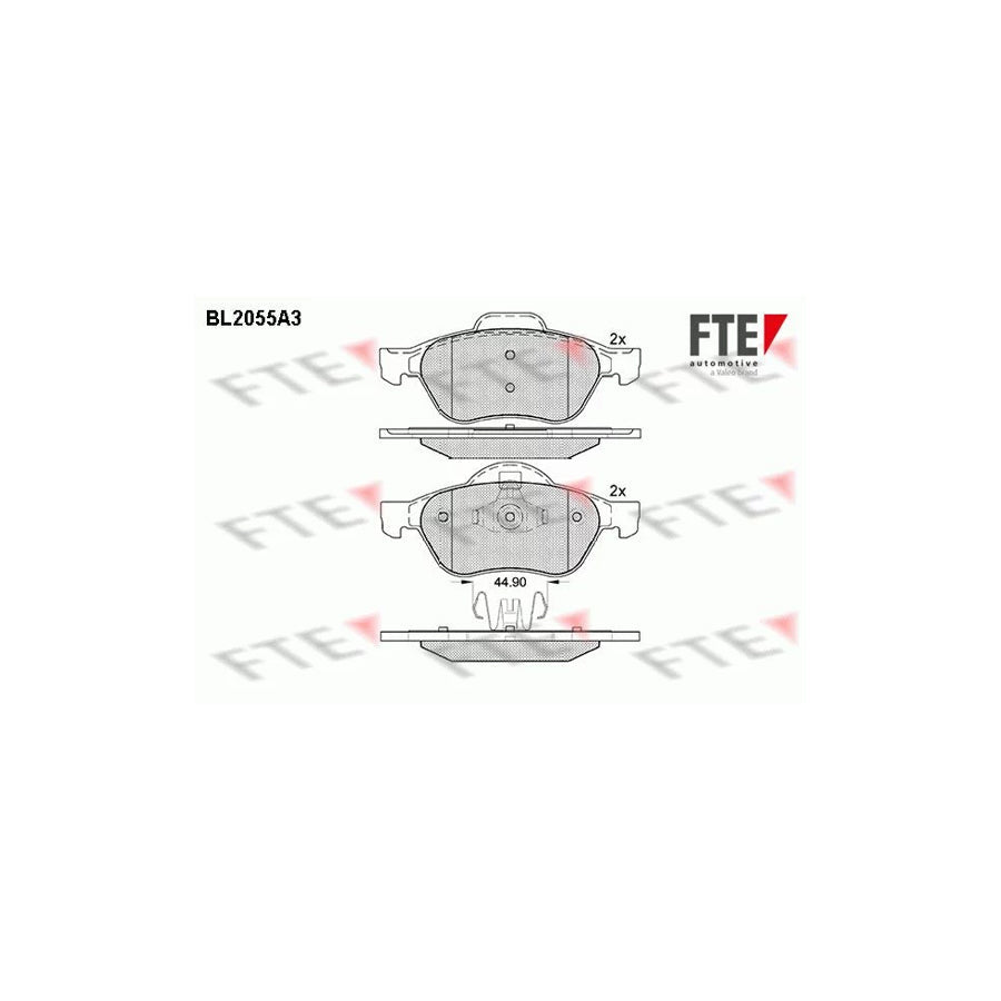 FTE 9010639 Brake Pad Set