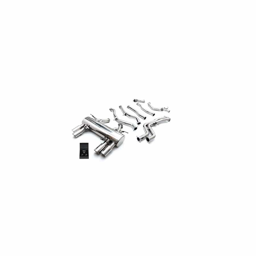 Armytrix BMF8ME-QS11C Valvetronic Exhaust System BMW M3 F80 | M4 F82/F83 2014-2020 with Quad Chrome 3.5"
