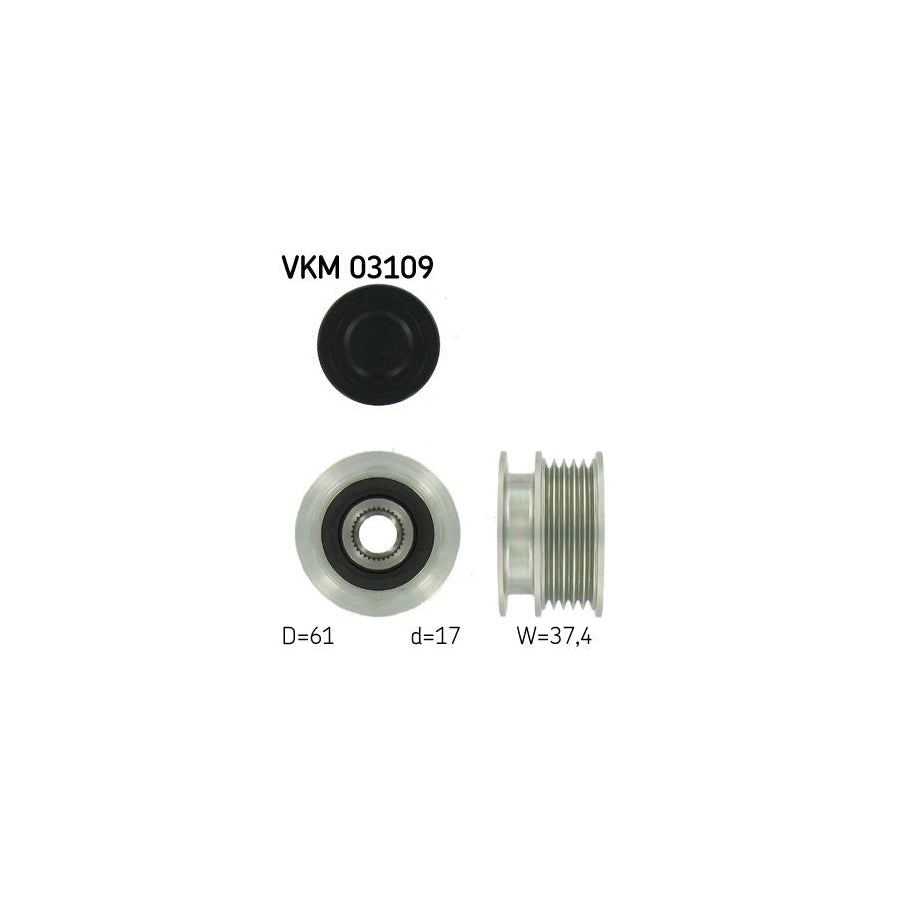 Skf Vkm 03109 Alternator Freewheel Clutch