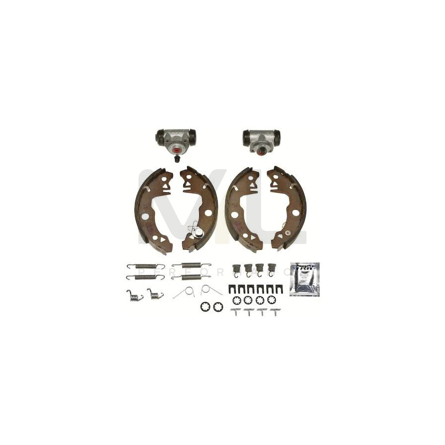 TRW Brake Kit BK1006 Brake Shoe Set for RENAULT 4 with wheel brake cylinder