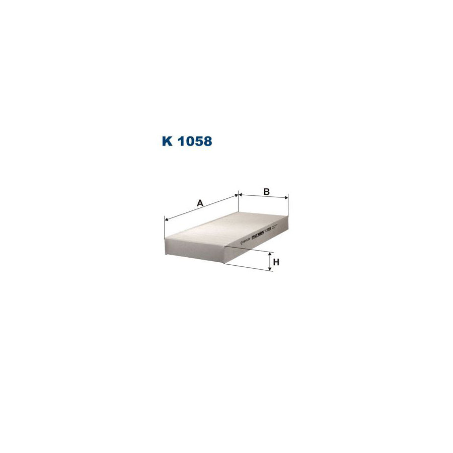 Filtron K 1058 Pollen Filter For Renault Twingo