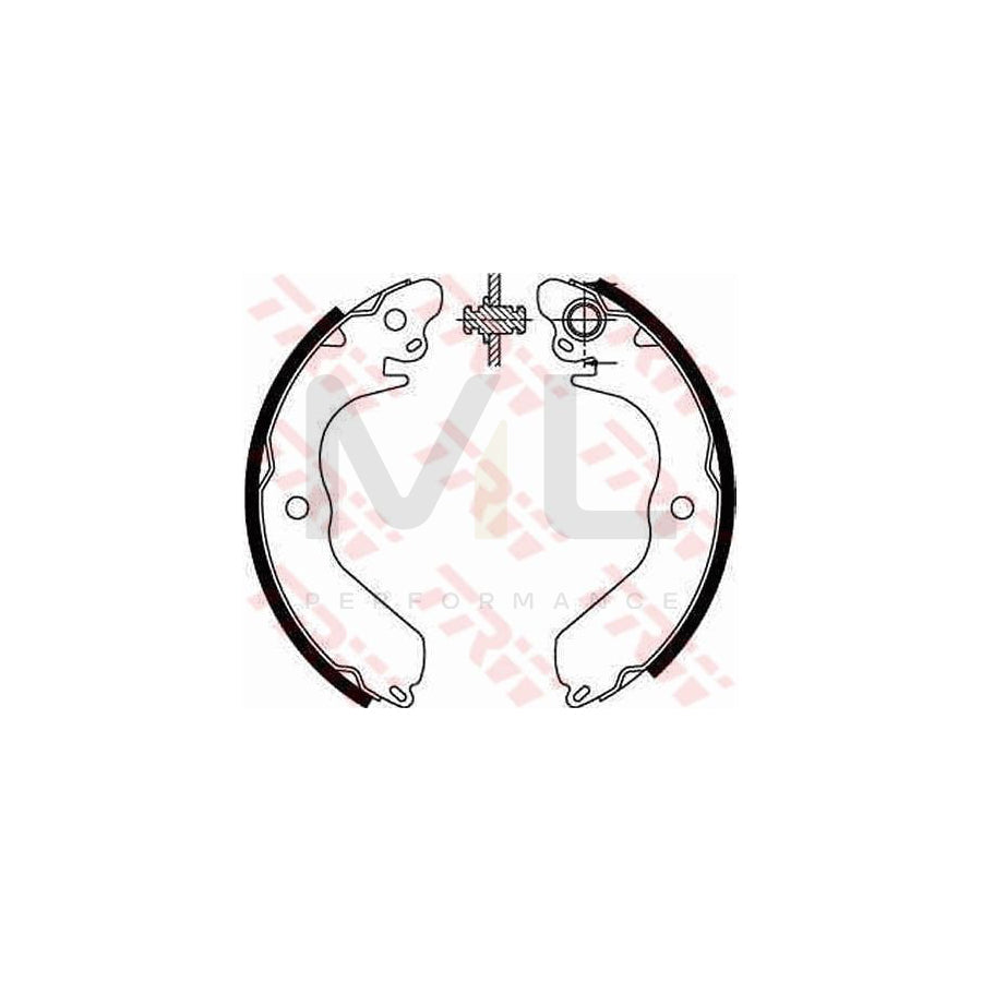 TRW GS8553 Brake Shoe Set