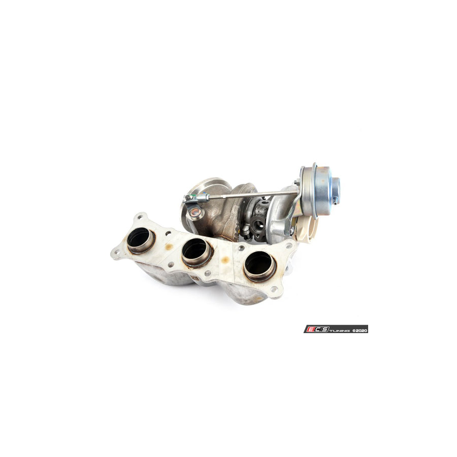 Genuine BMW 11657649296 F01 F02 E71 Exchange Turbocharger With Exh.Manifold (Inc. X6 35iX, 740i & 740Li)