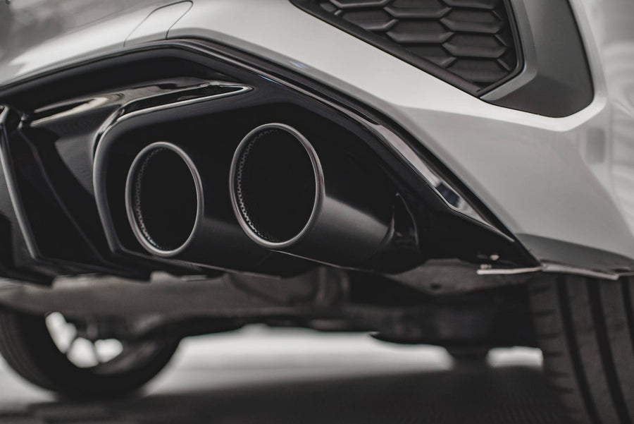 Maxton Design Audi A3 S-Line 8Y Sportback Rear Valance + Exhaust Ends Imitation