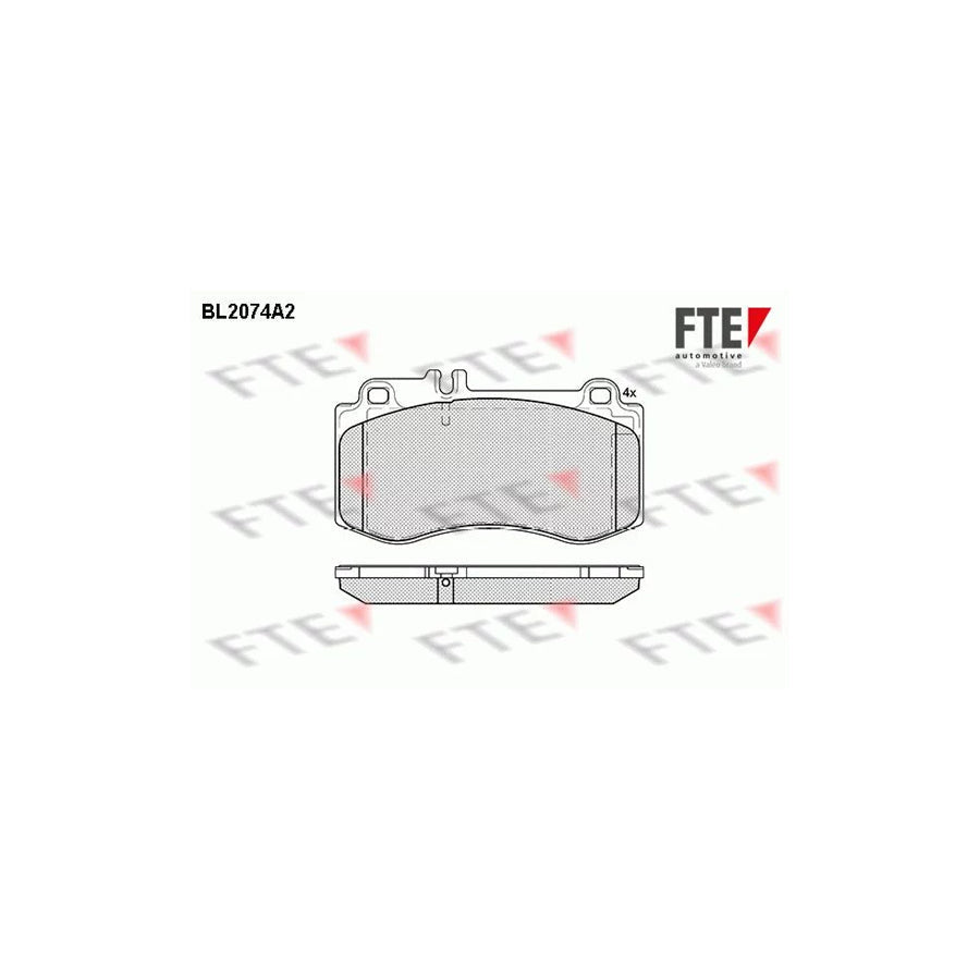 FTE 9010658 Brake Pad Set