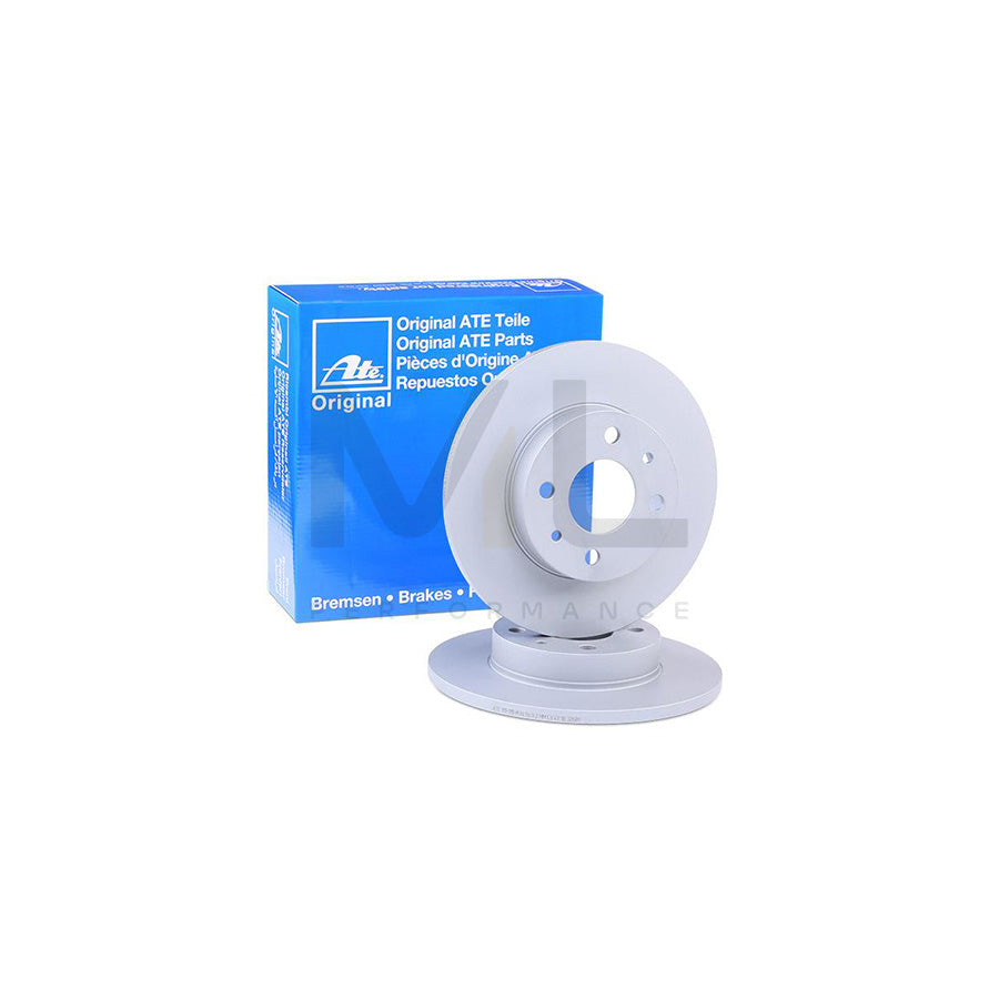 ATE 24.0111-0119.1 Brake Disc Solid, Coated - 1 piece