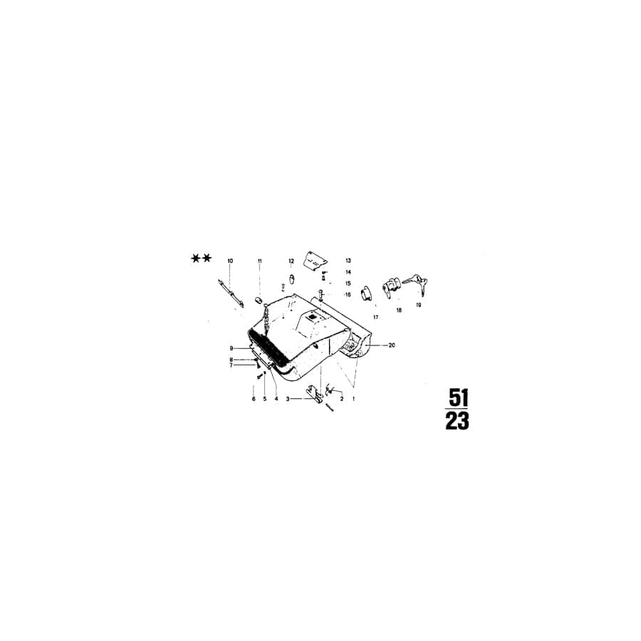 Genuine BMW 07119916804 E30 E12 E28 Hex Head Screw ST4,2X13-C (Inc. 535i)