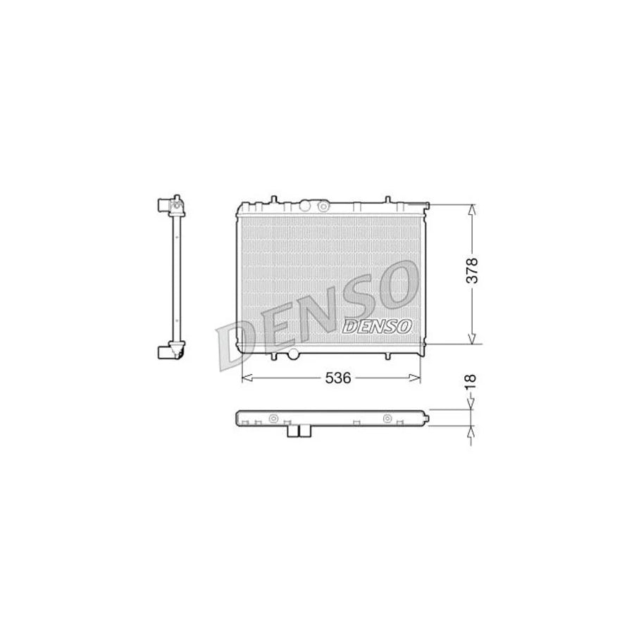 DENSO DRM21034 Engine Radiator