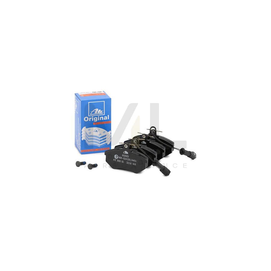 ATE 13.0460-2925.2 Brake pad set incl. wear warning contact, with brake caliper screws
