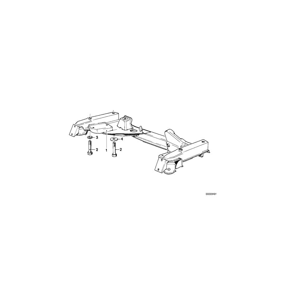 Genuine BMW 31111120428 E23 Washer (Inc. 735i, 732i & 728iS)