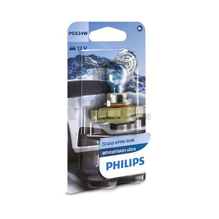 PHILIPS 12276WVUB1 Bulb, indicator 12V 24W, PSX24W, PG20/7