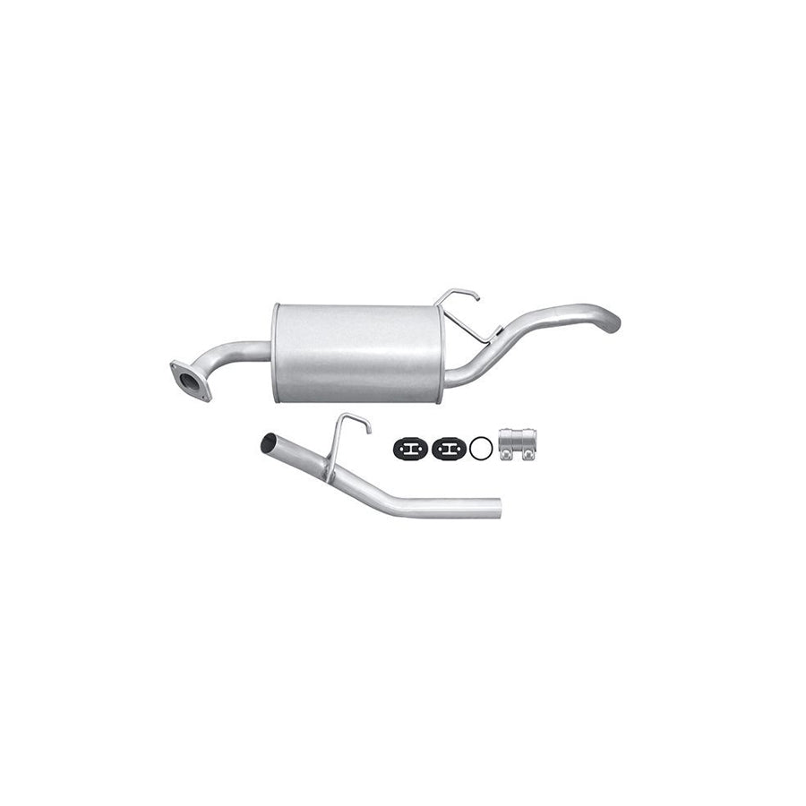 Hella 8LD 366 030-521 Rear Silencer For Honda Hr-V I (GH)