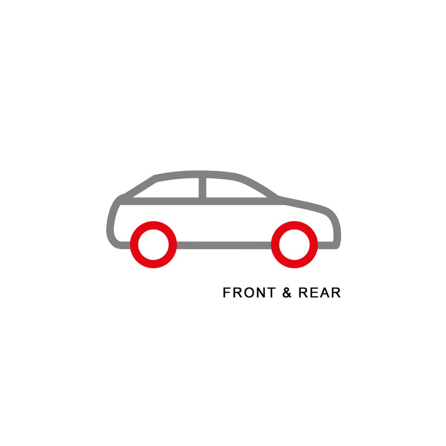 EBC PD40K2363 VW Mk2 Ultimax Pad & Plain Disc Kit - ATE Caliper 5 | ML Performance UK Car Parts