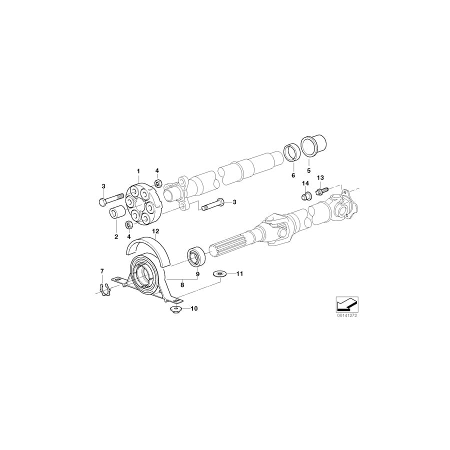 Genuine BMW 26117500372 E46 Balance Weight 3,0GR./D=12mm (Inc. 318ti, 330Cd & 318d)