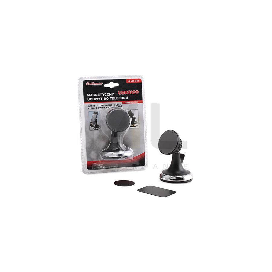 CARCOMMERCE 42479 Car phone holder with ball joint, windscreen, universal