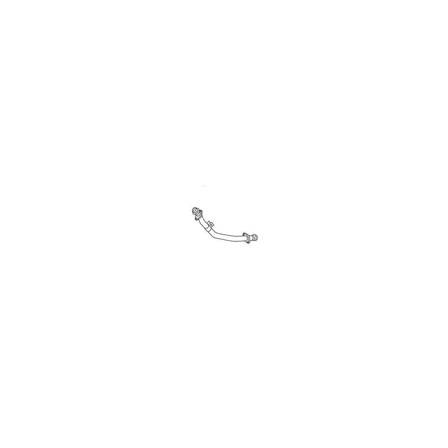 Hella 8LA 366 006-781 Exhaust Pipe For Mitsubishi L200 II Pickup
