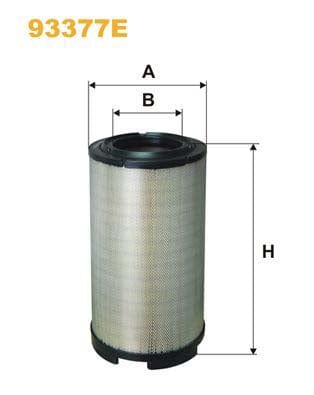 WIX Filters 93377E Air Filter