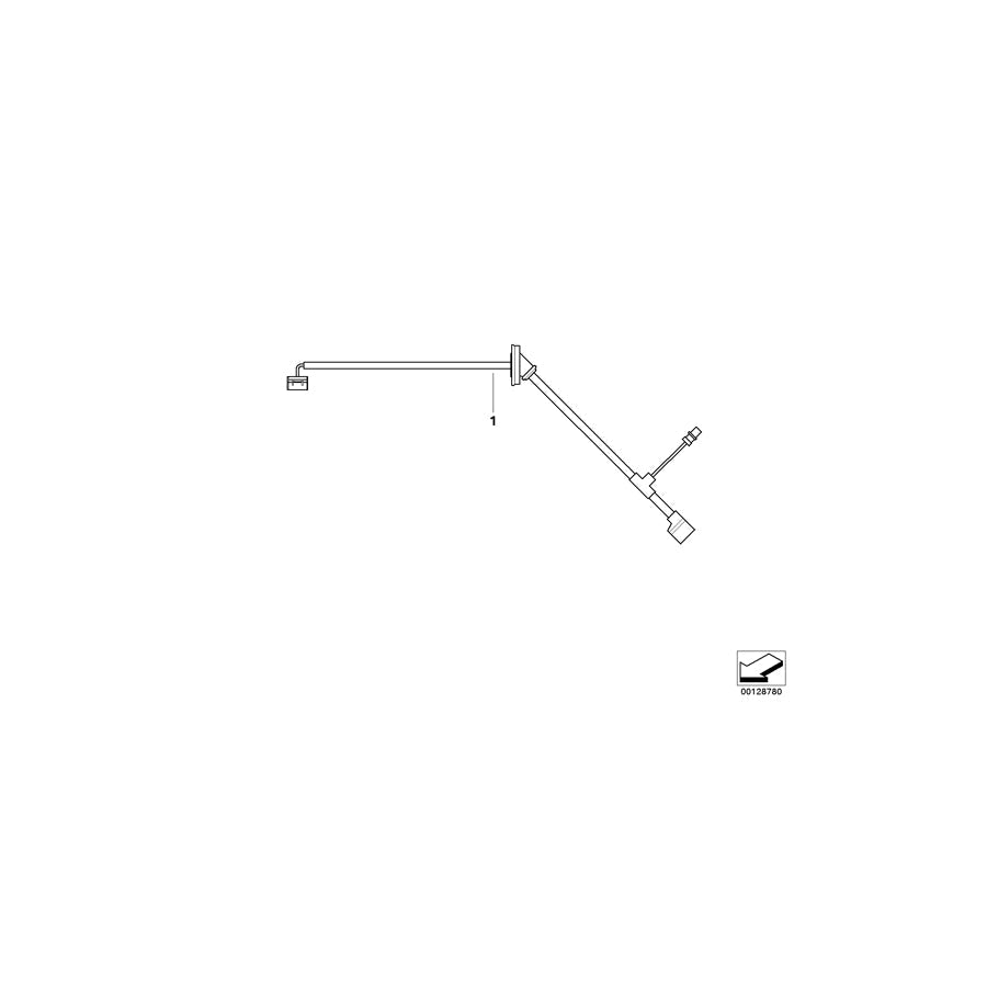 Genuine BMW 12537537967 E61 E60 Wiring Harness Transmission Dxc (Inc. 535xi, 530xi & 525xi)
