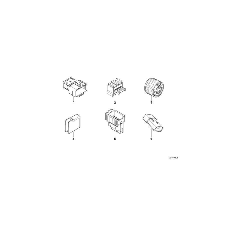 Genuine BMW 12521740555 E46 Fuse Carrier (Inc. 330Ci, 330d & 316i 1.6)