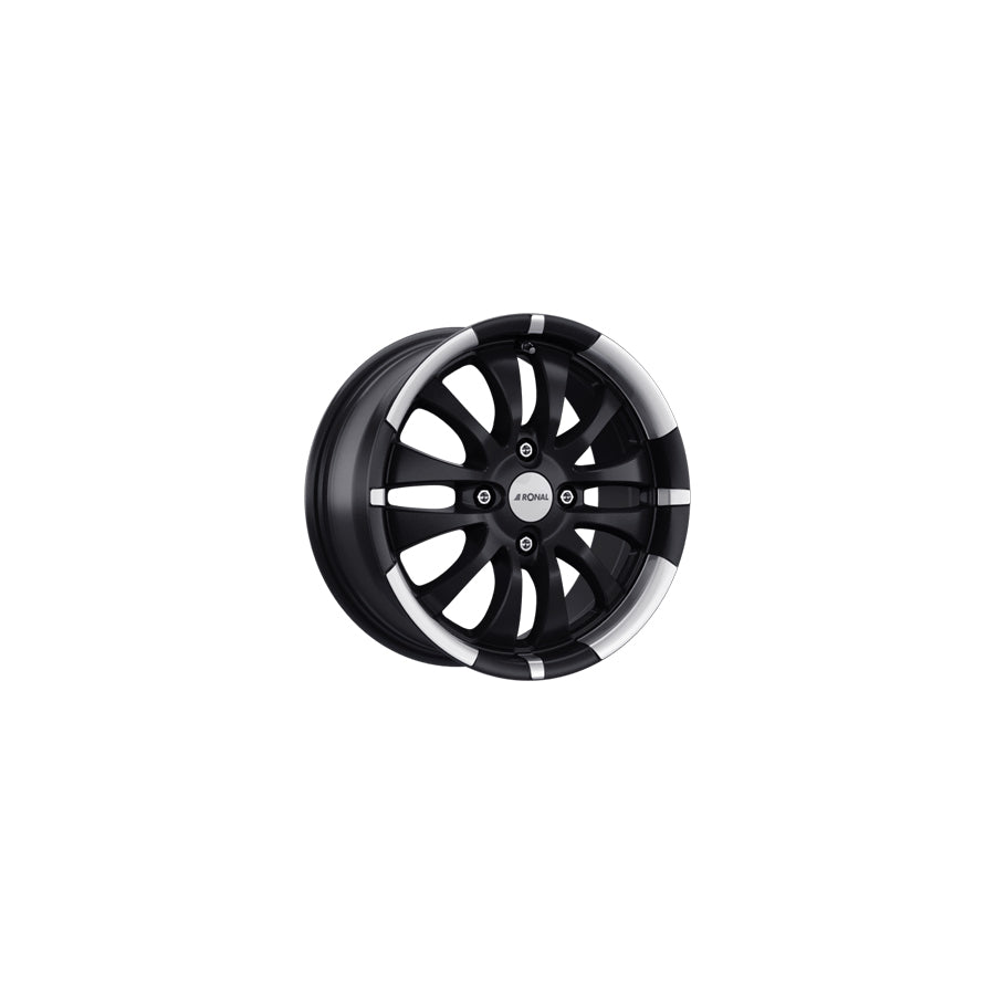 Ronal R59 6x15 ET40 59R5604.05X/021 Jetblack-Matt-Rim Lip Diamond Cut Wheel