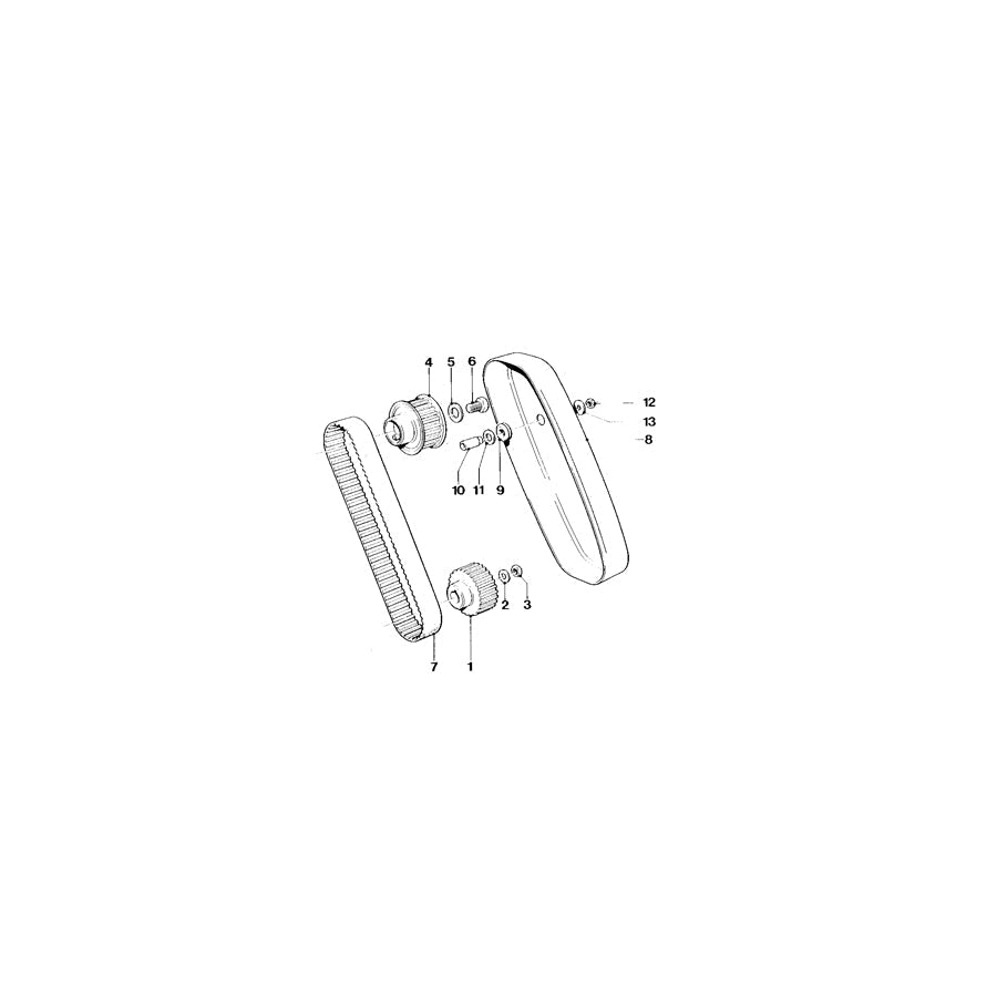 Genuine BMW 13511304084 E26 Cover (Inc. M1)