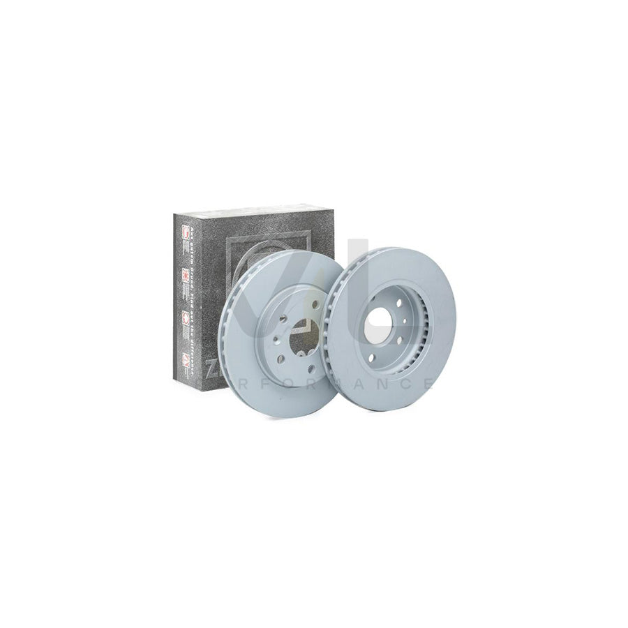 ZIMMERMANN COAT Z 430.2614.20 Brake Disc Internally Vented, Coated, High-carbon - 1 piece