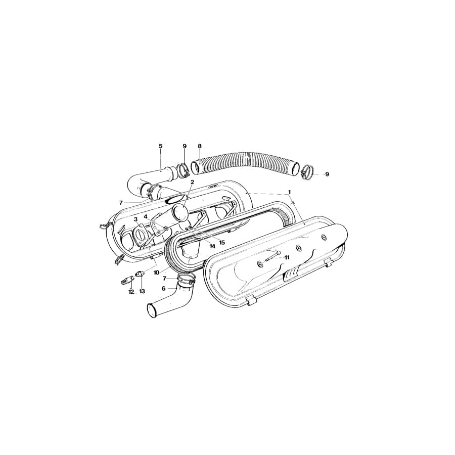Genuine BMW 13711304488 E26 Rubber Seal (Inc. M1)