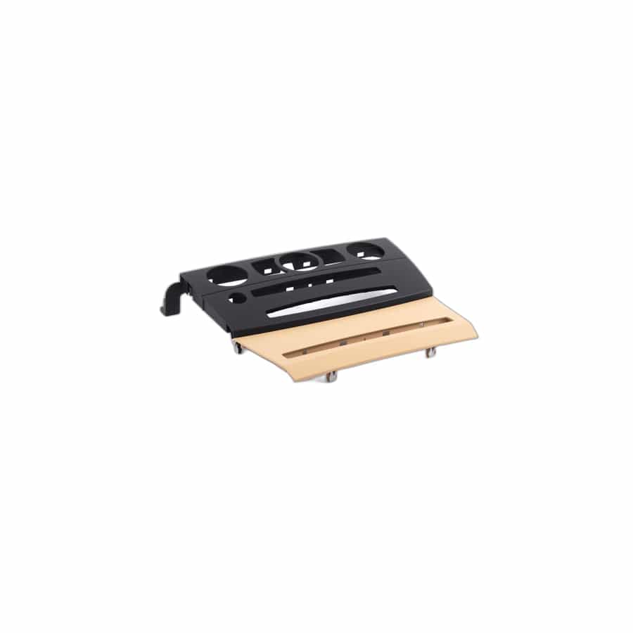 Genuine BMW 51457063154 E60 E61 Cover, Dashboard, Center BEIGE (Inc. 530i, M5 & 520i)