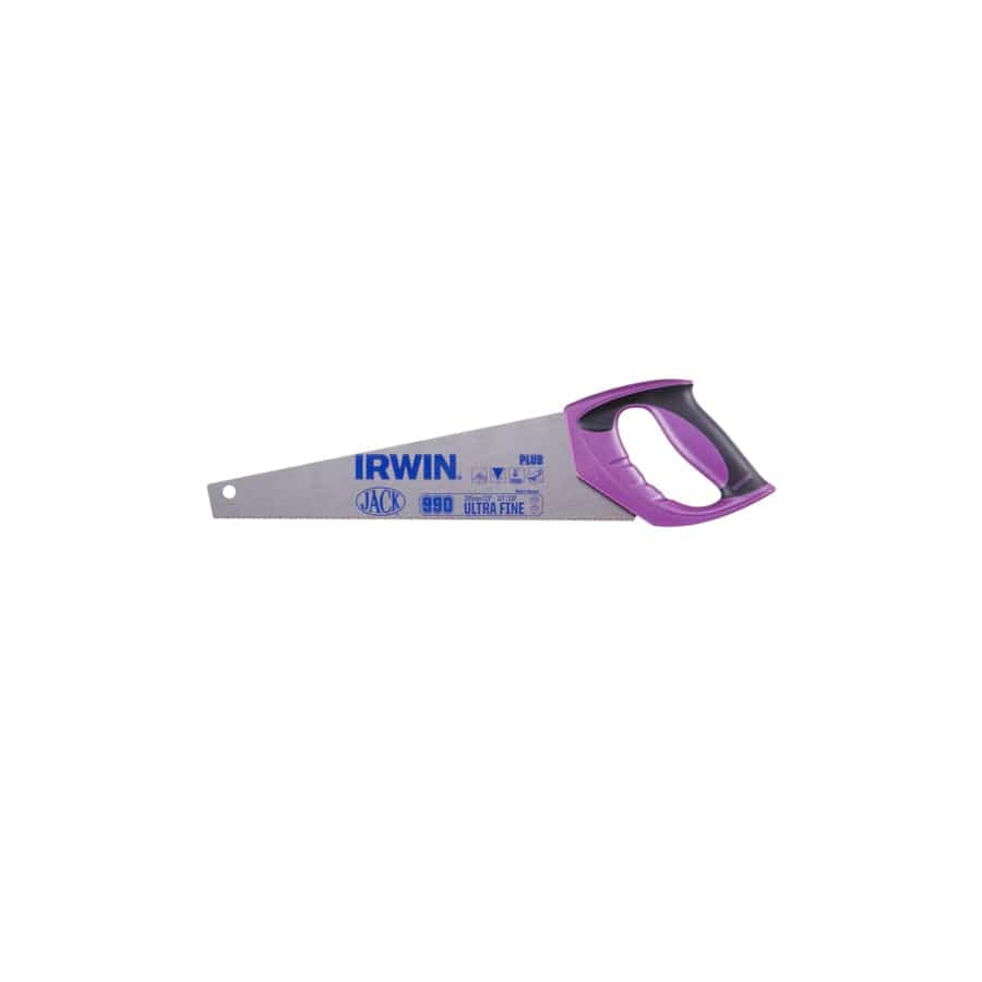 IRWIN Jack JAK990UHPTB 990UHP Fine Junior / Toolbox Handsaw Soft-Grip 335mm (13in) 12 TPI