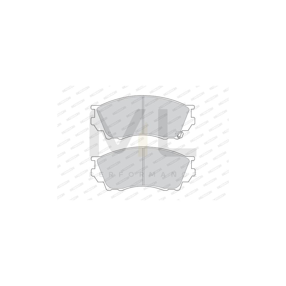 Ferodo Premier FDB1025 Brake Pad Set for Mazda Xedos 9 (Ta) With Acoustic Wear Warning, Without Accessories