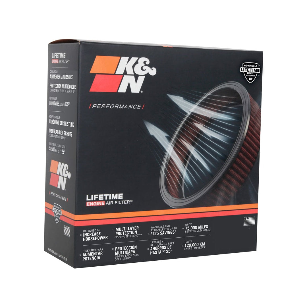 K&N SU-8005 High-Flow Original Lifetime Engine Air Filter - SUZUKI BOULEVARD M50