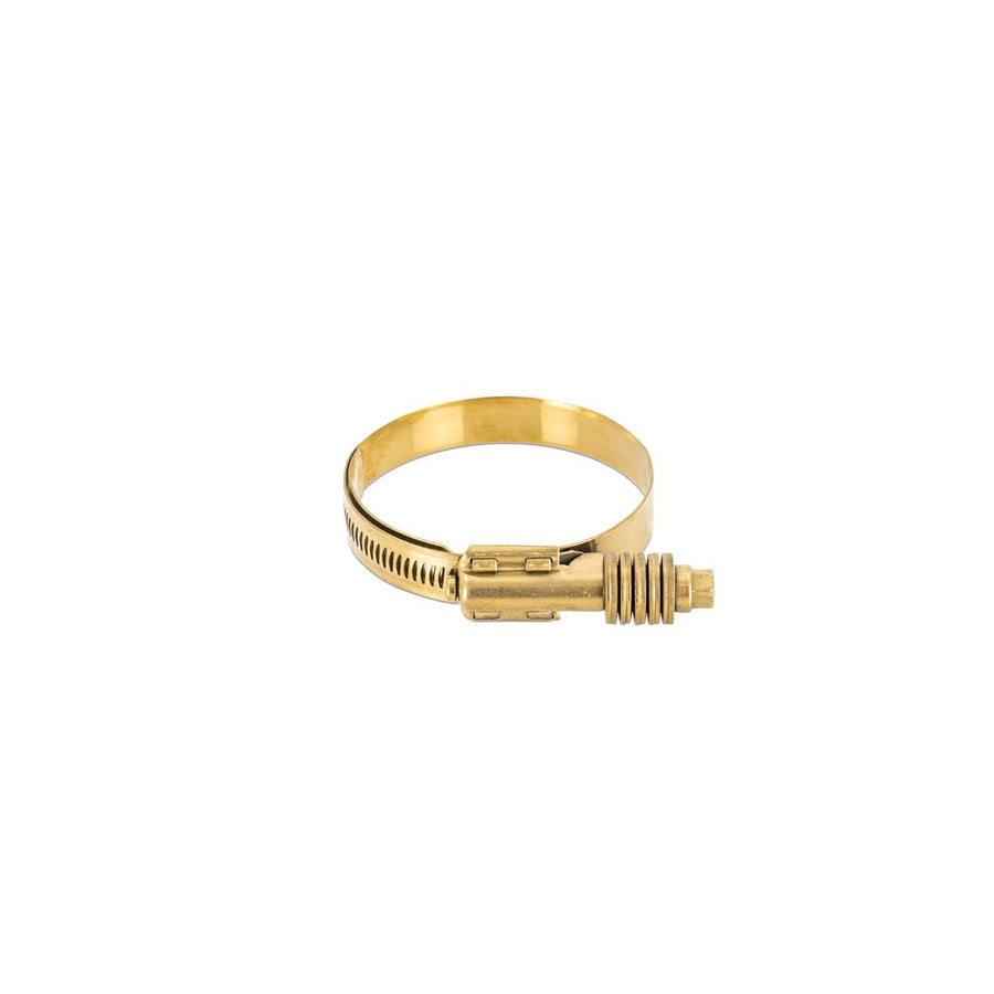 Mishimoto MMCLAMP-CTWG-117GD Constant Tension Worm Gear Clamp 3.74in.-4.61in. (95mm-117mm) - Gold