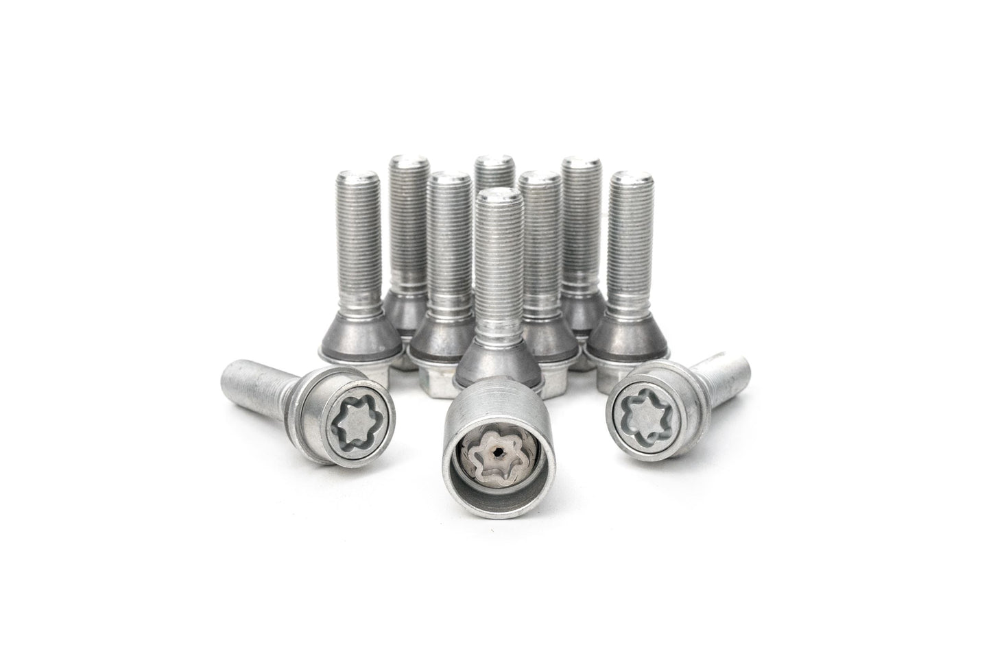 H&R 14254608SET Wheel-Lock set M14 with movable taper head 60°