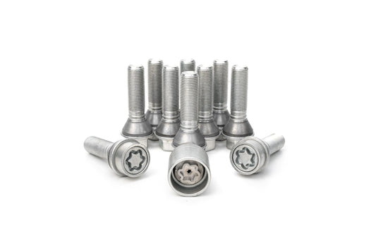 H&R 14254308SET Wheel-Lock set M14 with movable taper head 60°