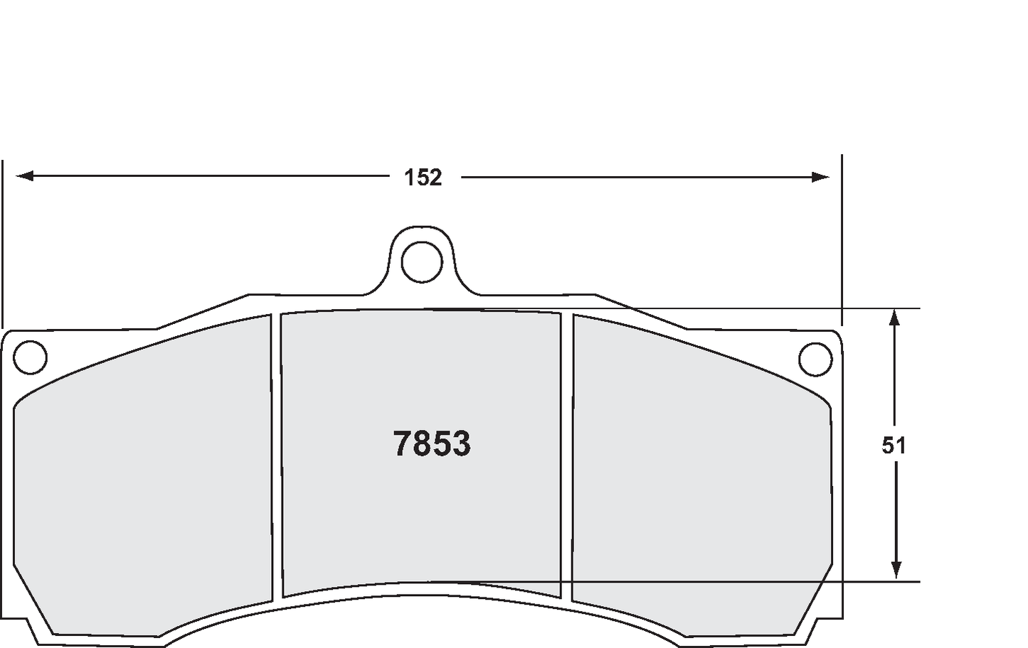 PFC 7853.01.20.34 BRAKE PADS RACE 01 CMPD 20MM