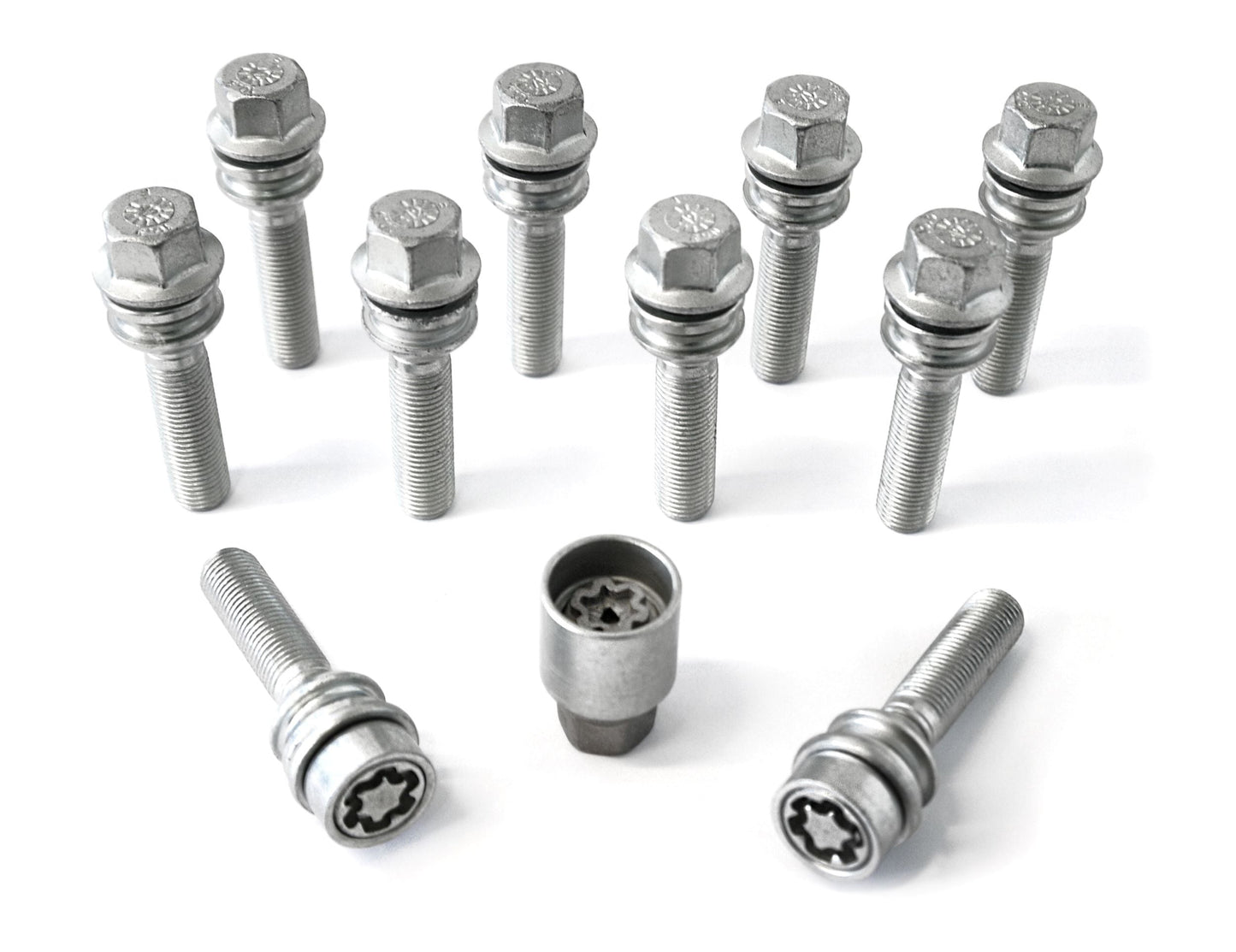 H&R 1453607SET Wheel-Lock set M14 with movable round head R14mm
