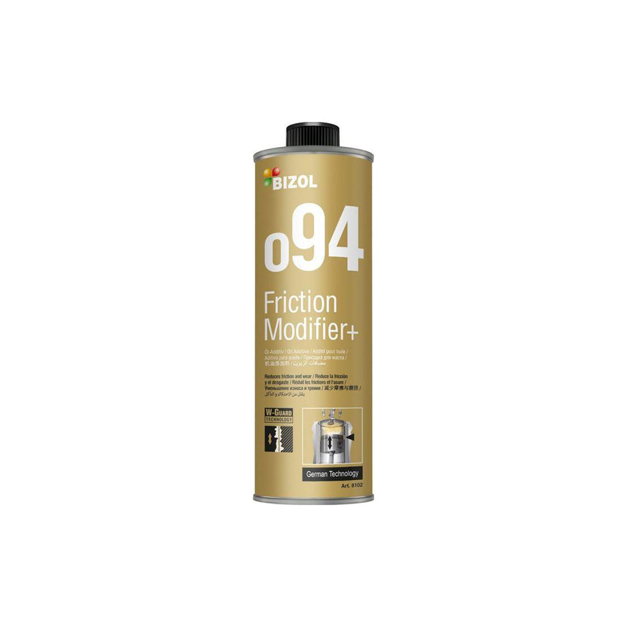 BIZOL Friction Modifier+, o94 8102 Engine Oil Additive